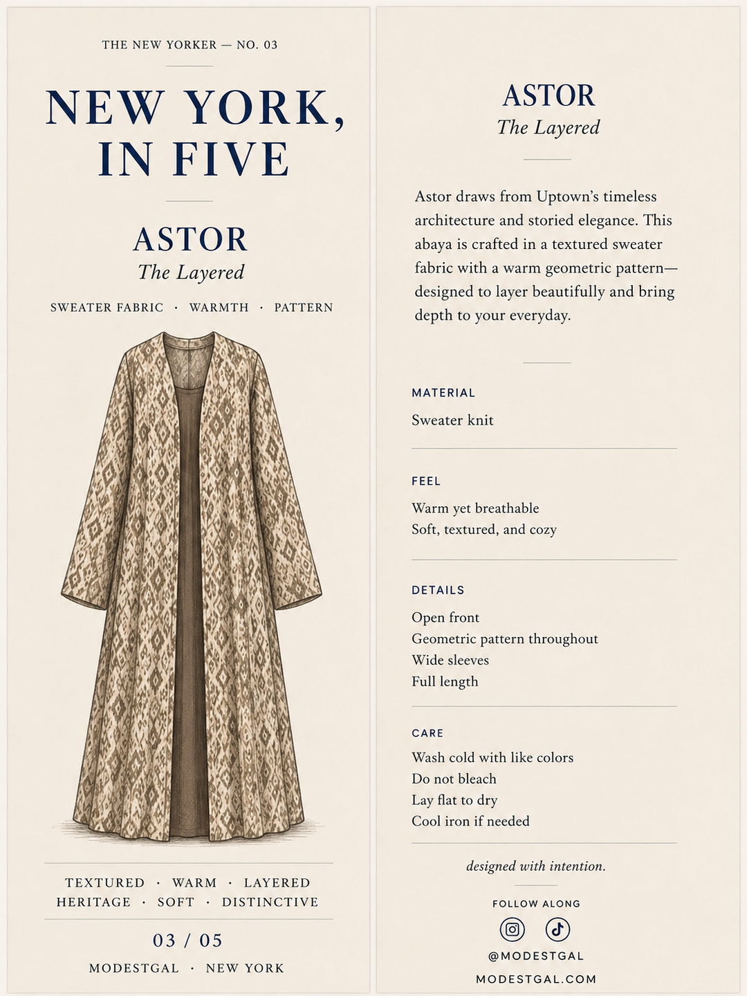 Astor — The New Yorker by Modestgal